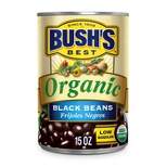 Bush's Organic Black Beans - 15oz