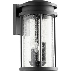 Quorum Lighting Hadley 3 - Light Wall Light in  Noir - 1 of 4