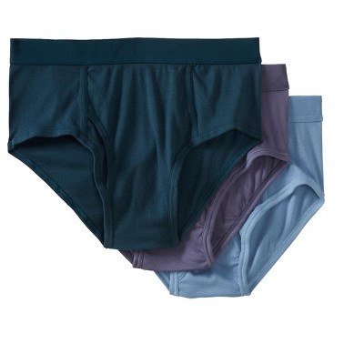 Kingsize Men's Big & Tall Classic Cotton Briefs 3-pack - Big - 4xl,  Assorted Colors Multicolored Underwear : Target