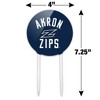 University of Akron Zips Logo Acrylic Cake Topper Party Decoration for Wedding Anniversary Birthday Graduation - 2 of 4