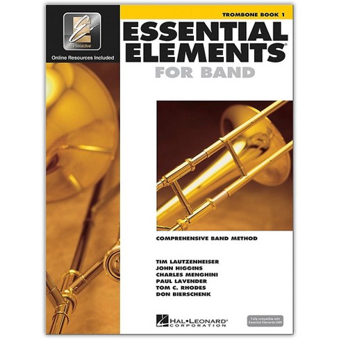 Hal Leonard Essential Elements For Band - Trombone 1 Book/online