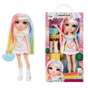Rainbow High My Fashion Style Amaya, Rainbow 11" Fashion Doll with Statement Outfit, Stylish Handbag - 1 of 4