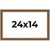 PosterPalooza | Classic Gold Picture Frame - UV Acrylic, Backing Board, Hanging Hardware Included - 2 of 4