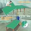 Sevobal Game Table 8ft Foldable Ping Pong Conversion Top Table Tennis Surface for Indoor Use and Game Rooms, Green, 96"*48"*3" - 4 of 4