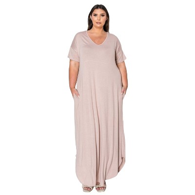 L I V D Women's Scarlett Maxi Pocket Dress
