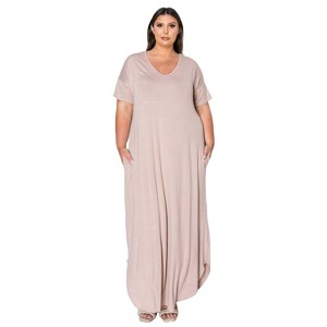 L I V D Women's Scarlett Maxi Pocket Dress - 1 of 3