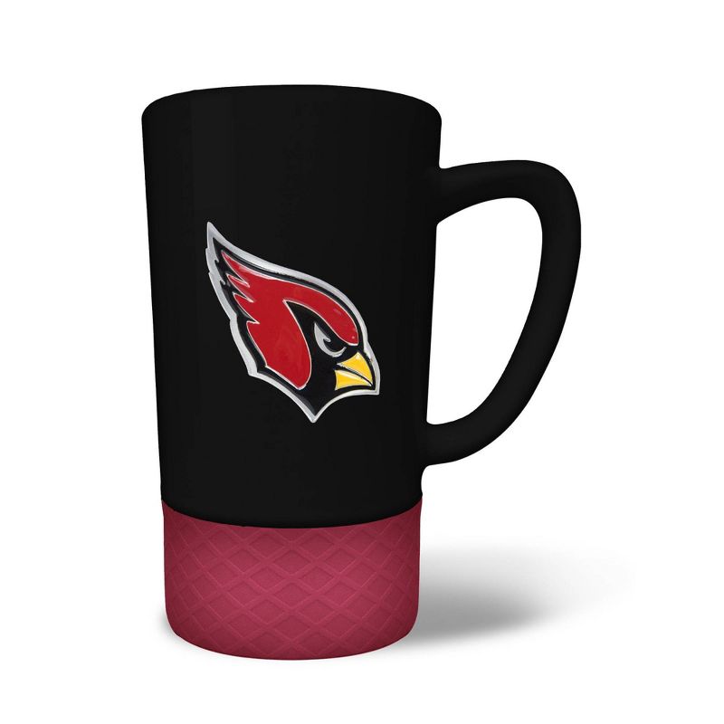 NFL Arizona Cardinals 15oz Jump Mug with Silicone Grip, 1 of 2