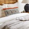 Mark & Day Wommelgem Global Beige Throw Pillow - 2 of 3