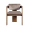 Meridian Furniture,Sacha Velvet Dining Chair, Set of 2 - 3 of 4