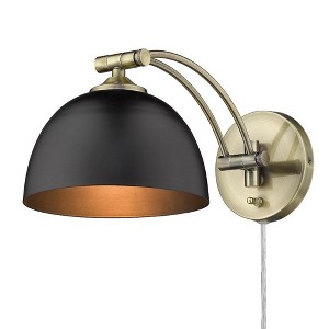 Golden Lighting Rey 1 Light Articulating Wall Sconce - 1 of 1