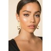 Large Oval Hoop Earrings Lightweight Hypoallergenic 14K Gold Plated Hoops Earrings Non Tarnish - 4 of 4