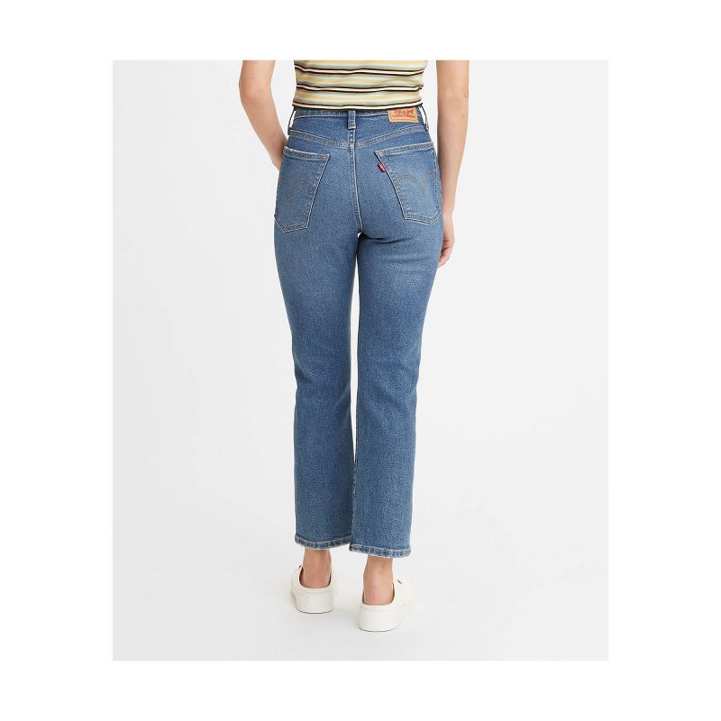 Levi's® Women's High-Rise Wedgie Straight Cropped Jeans , 3 of 10