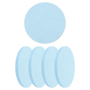 Unique Bargains Diatomite Water Absorbent Non-Slip Soap Dish Drying Mats 4" x 4" 5 Pcs - 1 of 4