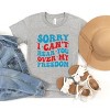 The Juniper Shop Sorry I Can't Hear You Over My Freedom Youth Short Sleeve Tee - 3 of 4