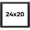PosterPalooza | Shadow Box 1.5" Depth Black Picture Frame - UV Acrylic, Backing Board, Hanging Hardware - 2 of 4