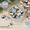 Big Dot of Happiness Light Blue Grad - Best is Yet to Come - 2025 Graduation Party Small Round Candy Stickers - Party Favor Labels - 324 Count - 2 of 4