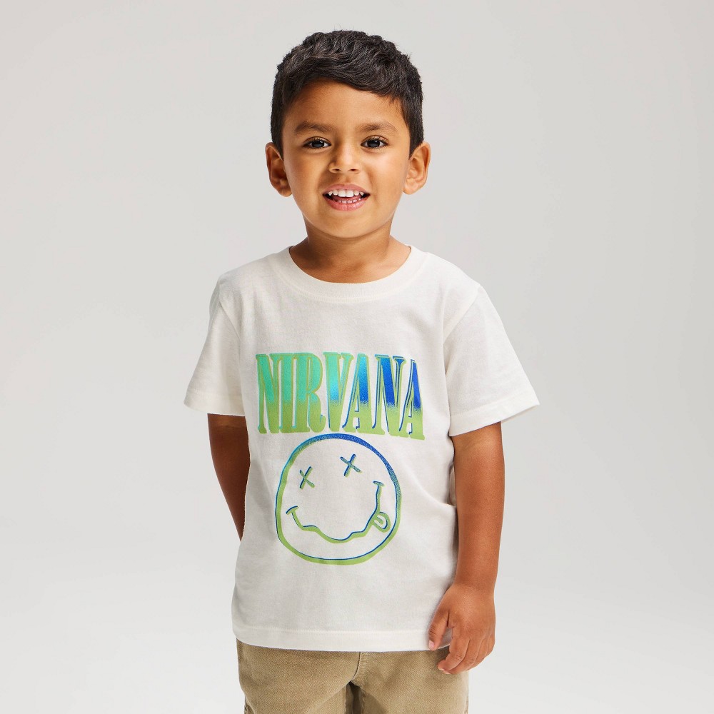 Merch Traffic Toddler Nirvana Graphic T-Shirt - 4T