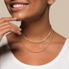 EVERLY JEWELRY | Multi Strand Necklace with Chain, 16 inc & 2 inc - 4 of 4