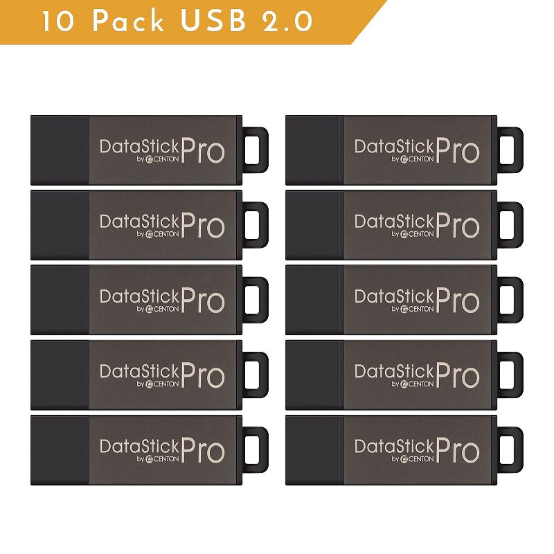 Centon DataStick Pro 8GB USB 2.0 Flash Drives DSP8GB10PK, 2 of 6