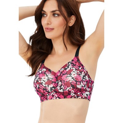 Catherines Women's Plus Size Wireless Back Smoothing Bra