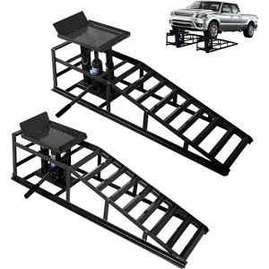 COZONY 2PCS 12,000 LBS Heavy Duty Vehicle Lift Ramps – Portable Car & Truck Service Ramps for Garage & Auto Maintenance - 1 of 4