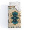 Holli Zollinger Colorado Painted Duvet Cover Set Beige/Blue - Deny Designs - 2 of 3