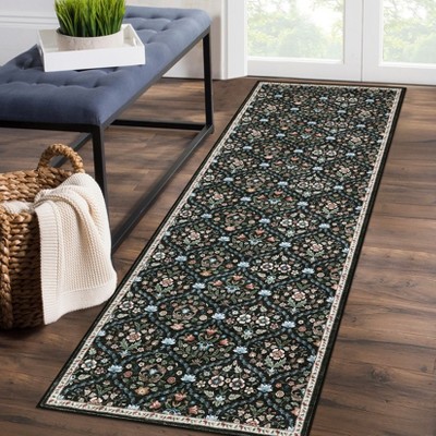 Vintage Distressed Rugs Machine Washable Area Rug