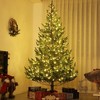 Whisen 7FT Artificial Prelit Christmas Tree with Dual Color LED Lights and 2931 Tips - Green - 2 of 4