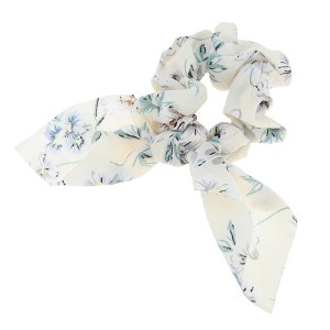 Unique Bargains Stylish Rabbit Ears Flower Hair Ties 1 Pc - 1 of 4