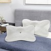 DOMETOUR Ergonomic Foam Neck Pillow, Neck Support, Neck Protection Good Sleep - 2 of 4