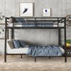 Metal Full XL over Queen Bunk Bed for Teens and Adults, Space-Saving, Noise Reduced, No Box Spring Needed - 2 of 4