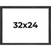 PosterPalooza | Shadow Box 3/4" Depth Black Picture Frame - UV Acrylic, Backing Board, Hanging Hardware - 2 of 4