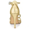 Allegra K Women's Strappy Stiletto Ankle Strap Sandals - 3 of 4