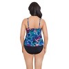 Trimshaper Women's Ronnie Two Tier Ruffle Tankini Swimsuit Top - 3 of 3