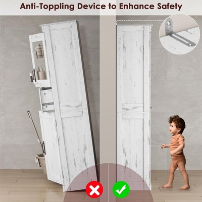 Slim Bathroom Cabinet