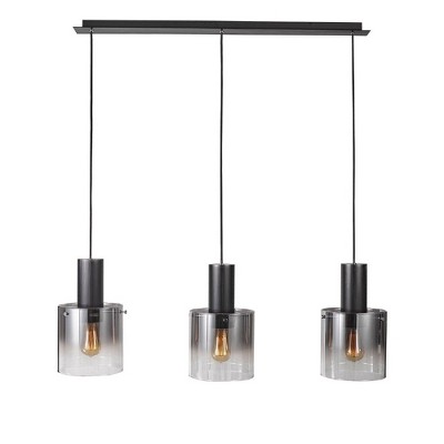Artcraft Lighting Henley 3 - Light Pendant in  Satin Black