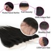 Jessie's Wig 16-22Inch Lace Frontal Straight 13x4 Lace Natural Black 1 Pc/Pack - 4 of 4