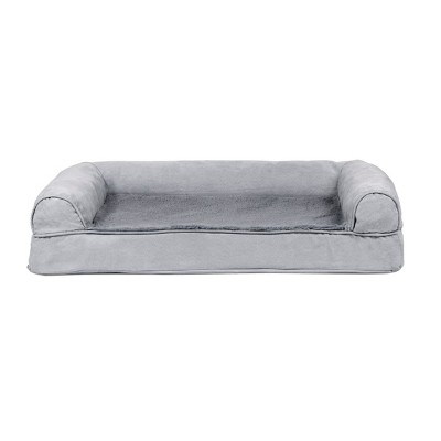 Gray Medium Orthopedic Foam Elevated Pet Sofa Bed