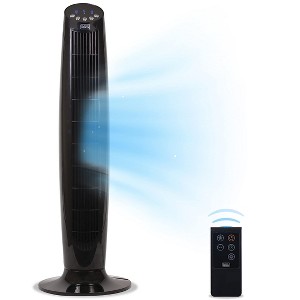 Black + Decker 36 inches Digital Tower Fan with Remote, Black - 1 of 4