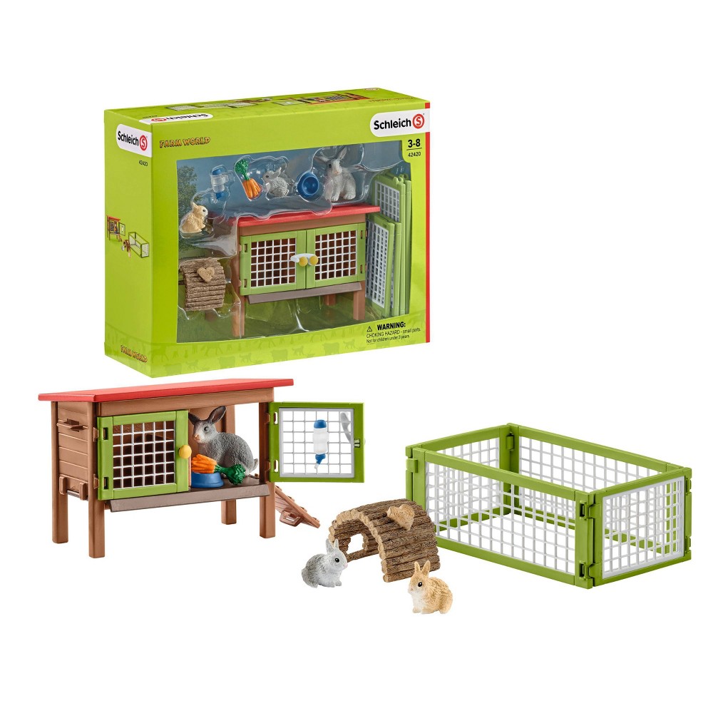 Schleich Rabbit Hutch