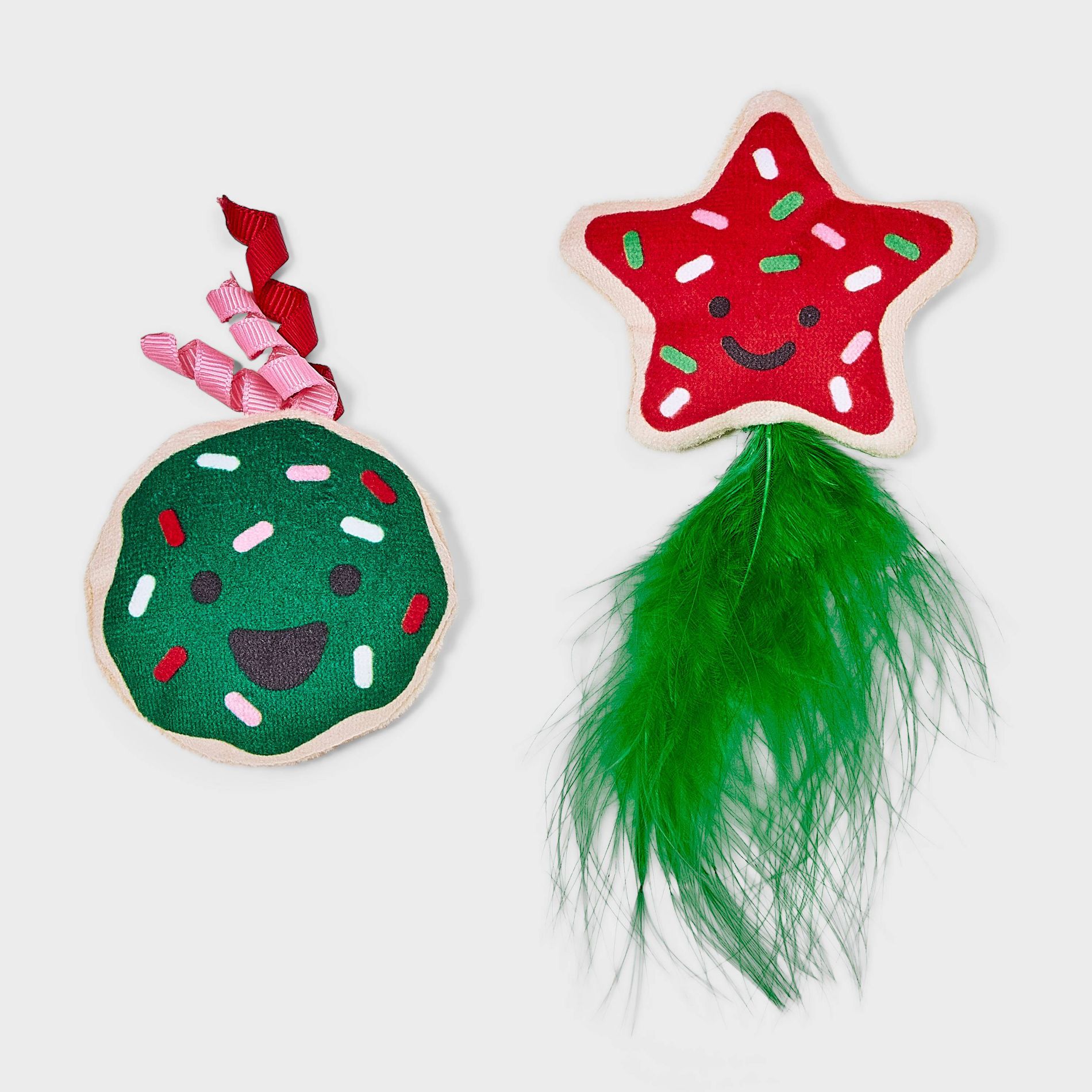 Jolly Cookies Cat Plush Toy Set - 2pcs - Boots & Barkley™