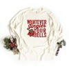 Simply Sage Market Women's Whatever Jingles Your Bells Long Sleeve Graphic Tee - image 3 of 4