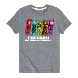 Boys' - How to Train Your Dragon - Freedom Riders Short Sleeve Graphic T-Shirt - 1 of 4