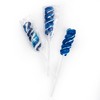 Royal Blue Twisty Pop Lollipops Blue Raspberry Candy - 2 of 2