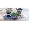 Blue Rose Polish Pottery 890-893 Zaklady Small Flower Pot - 2 of 2