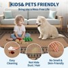 2x6FT Jute Washable Area Rug for Living Room, Modern Non-Slip Outdoor Rug for Patio, Non-Shedding Stain Resistant Soft Carpet for Bedroom - 4 of 4