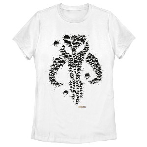 Women's Star Wars The Mandalorian Mythosaur Bullet Hole T-Shirt - 1 of 4