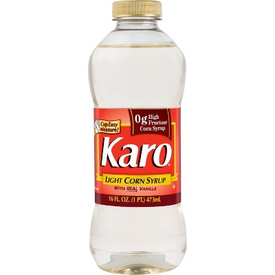 Karo Light Corn Syrup with Real Vanilla - 16 fl oz