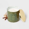 3-Wick Lidded Glass Pumpkin Woods Jar Candle 19oz - Threshold™ - 3 of 3