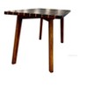 Nautical Dining Table – Inlay Wood Stripes – 30H Coastal Cedar Furniture By Old Modern Handicrafts - 4 of 4